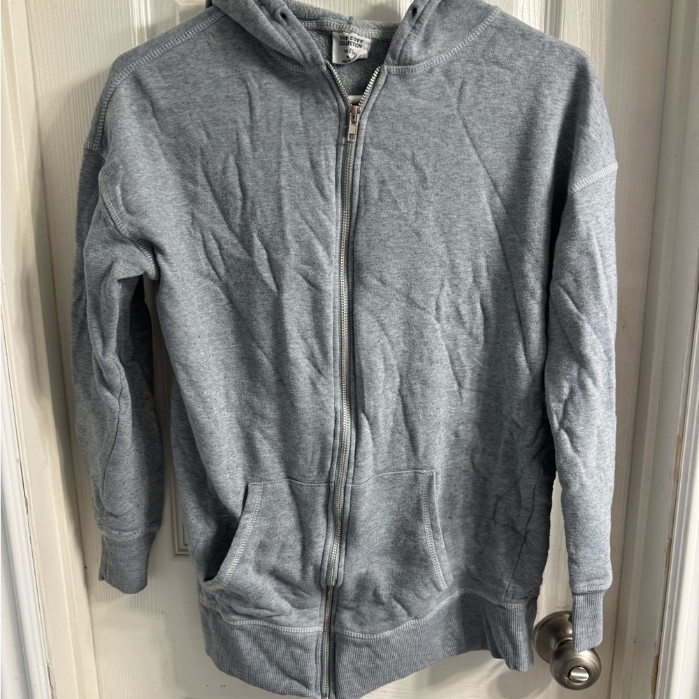 RUE 21 grey zip up